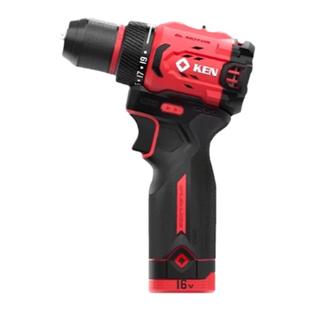 KEN锐奇新款手电钻16V小钢炮电钻无刷锂电手枪钻7316X专业充电钻