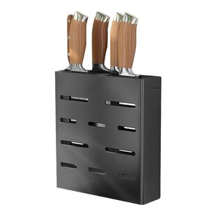 新款厨房刀架筷子筒置物架刀具筷子笼一体多功能壁挂式菜刀收纳架