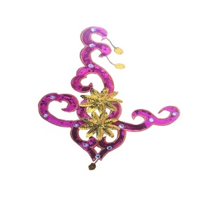 新款开场舞蹈头饰演出头饰舞蹈头饰女显高夸张多色古典舞头花头饰