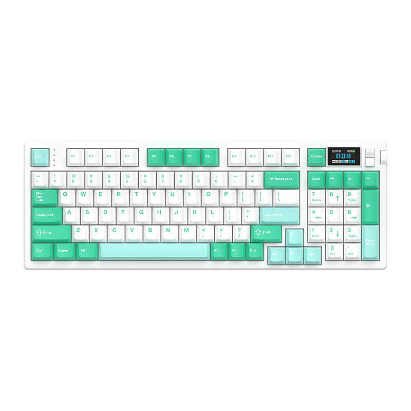 HELLO GANSS 高斯3104Tpro有线蓝牙2.4G无线三模RGB热插机械键盘