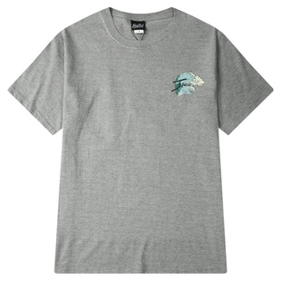 ULZZANG 原创日系潮牌短袖T恤 学生宽松简约纯棉嘻哈大码T恤男女