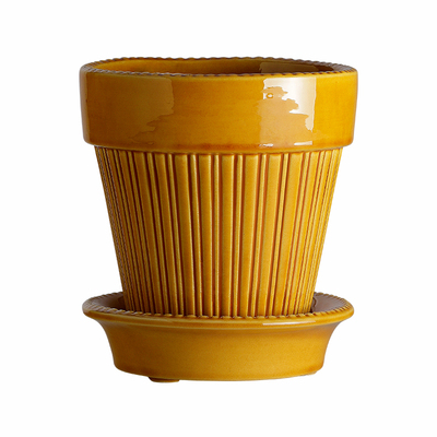 bdbf官方店Bergs Potter宝格仕西蒙娜上釉款植物兰花多肉手工花盆