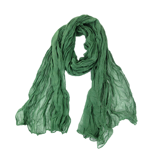 红色送礼品用棉麻围巾大丝巾女秋冬季新长薄款披肩两用护颈男围脖