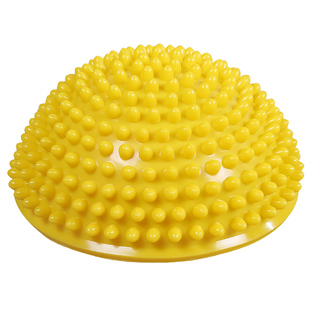 儿童半圆榴莲球幼儿园感统训练器材前庭平衡触觉球家用过河石玩具