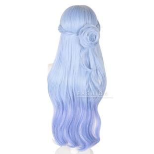 知更鸟cos假发崩坏星穹铁道知更cos假发仿真头皮顶混蓬蓬丝浠家紫