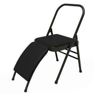 艾扬格瑜伽椅加粗加厚辅助折叠椅专用倒立凳子专业多功能PU面瑜珈