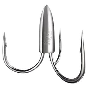 3爪锚钩路亚锚钩带铅三本钩刀尖矛鱼钩子茅钩专用鱼钩溪流高碳钢