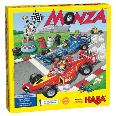 haba赛车儿童5岁桌游逻辑规划