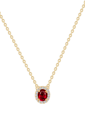 光环项链可调节锁骨链送女生礼物