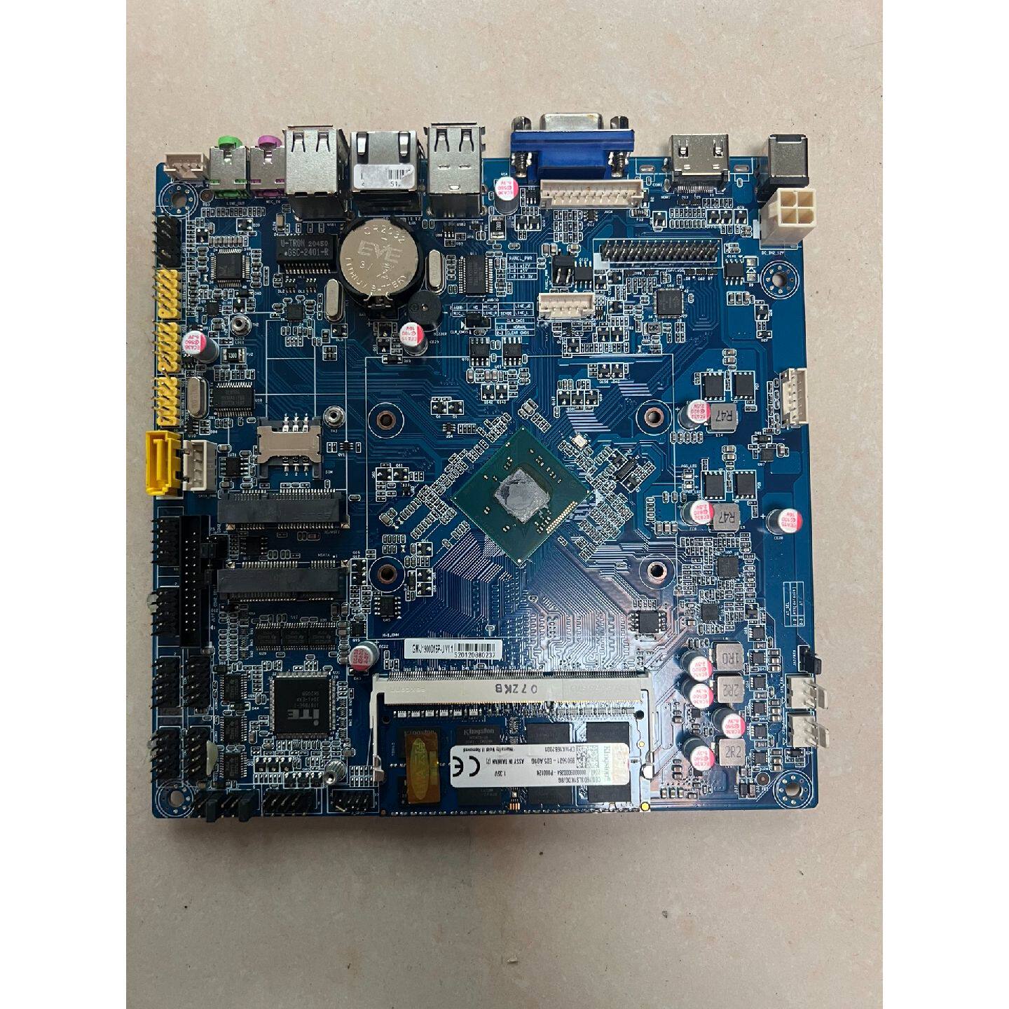 议价GM-J1900D16P-U工控主板,128G固态硬盘,8G