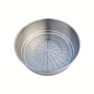 Chockmen 18-10不锈钢蒸屉家用24CM蒸笼蒸锅蒸格篦子蒸馒头锅配件