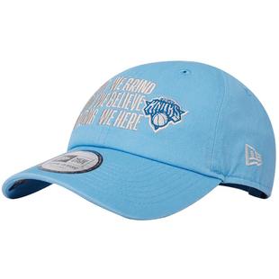 New Era纽亦华2025秋季新款NBA快船刺绣弯檐棒球帽尼克斯软顶男女