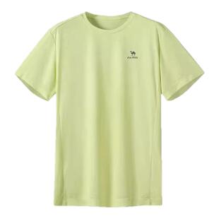 骆驼运动速干T恤男2026春夏季新款圆领透气户外跑步速干衣短袖