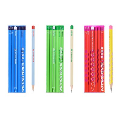 never新款铅笔2BHB洞洞笔正姿