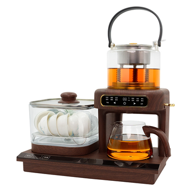 蒸汽喷淋煮茶器消毒灶茶台嵌入式