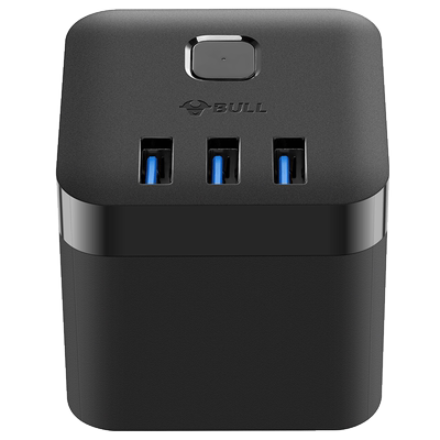 公牛多口USB20w魔方充电器