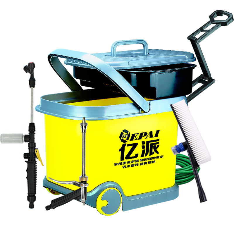 億派洗車機鋰電高壓水槍車用家用商用工具無線便攜式車載水泵神器