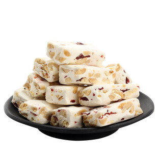 福派园咸牛轧糖花生牛扎喜糖果450g散装批发零食年货手工牛札奶糖