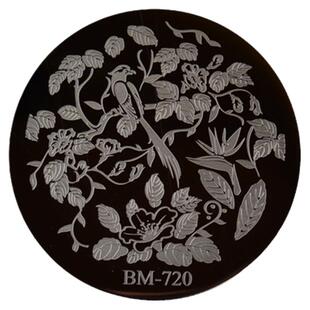 美国Bundle Monster印花板BM202-印花模板彩绘钢板