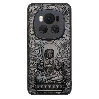 十二生肖守护神荣耀Magic7 pro檀木防摔手机壳MATE6 RSR保时捷设计全包保护套荣耀magic6至臻版复古男女适用