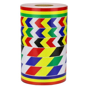 汽车电动车摩托车2.5厘米公分自行车反光条 夜光膜防撞警示位贴纸