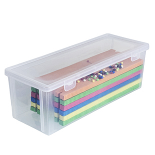 串钩收纳盒 海竿鱼钩盒子线盒渔具配件钓鱼工具零件箱长方透明合