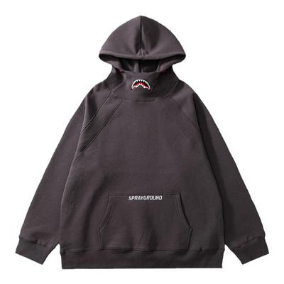 SprayGround鲨鱼嘴宇航领太空棉连帽卫衣男女情侣加绒宽松帽衫