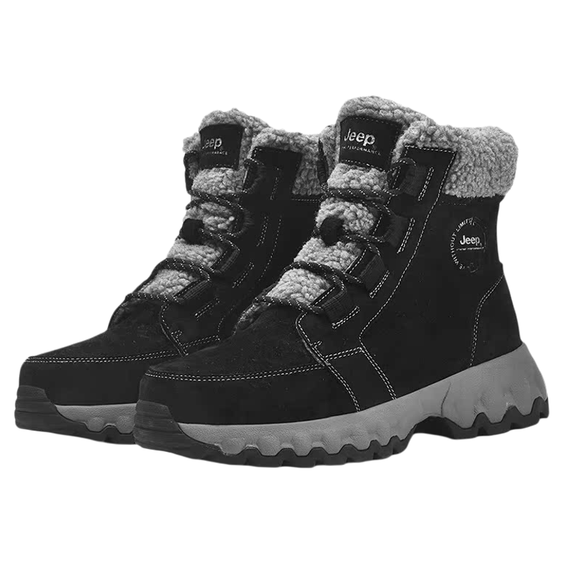 JEEP吉普户外保暖防滑耐磨雪地靴