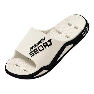 利达妮浴室拖鞋男士室内家居洗澡专用漏水防滑防臭洞洞凉拖鞋男款