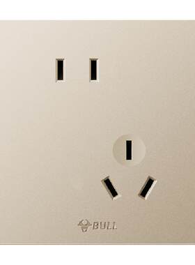 公牛86型五孔插座IP23便于安装