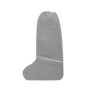 一次性雨鞋防水鞋套防滑加厚耐磨下雨天透明塑料脚套防雨高筒长筒