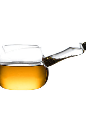 侧把公道杯加厚耐热金箔大号配件