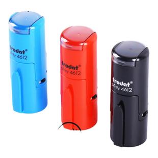 北京 trodat卓达4612翻转回墨名字印章QC合格人名章圆形附件 12mm