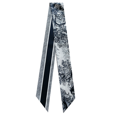 蚕丝真丝飘带绑包包丝巾绑带发带