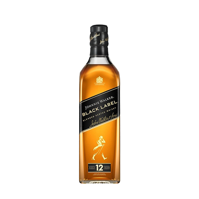 Johnnie Walker尊尼获加12年黑牌1000ml苏格兰调和型威士忌黑方