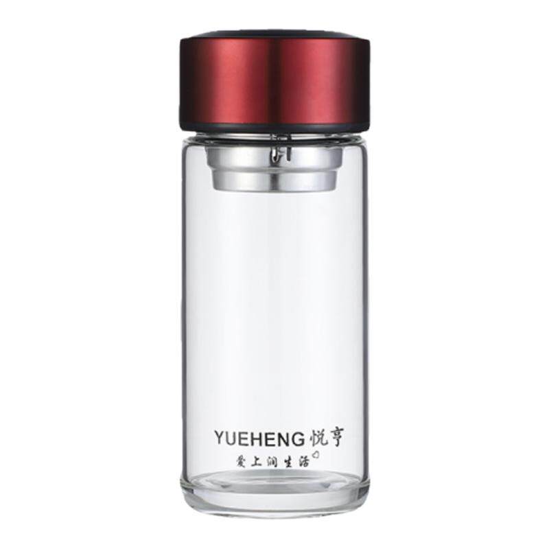 悦亨高硼硅耐热单层加厚玻璃茶杯