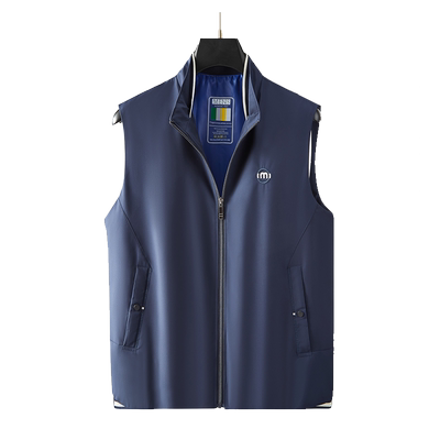 名闻刺绣夹棉立领马甲