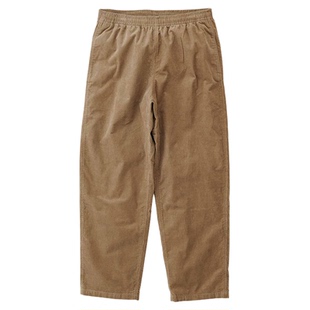 GRAMICCI 25春夏 小野人日系百搭高街日常宽松灯芯绒锥形休闲长裤