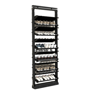 弗恩利抽拉鞋架大容量旋转鞋架伸缩家用五金窄鞋柜内置抽拉式鞋架