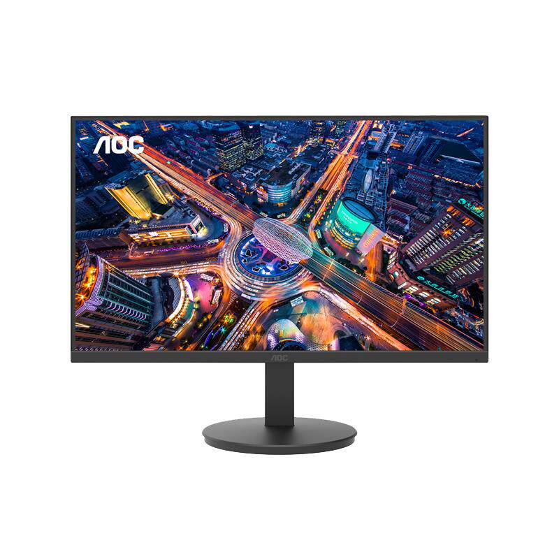 AOC显示器23.8英寸2K高清IPS 100HZ微边框不闪屏办公显示屏Q24E11