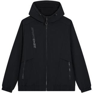 特步未来构想梭织厚外套男2025冬季防风运动夹克上衣976429160233