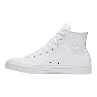 Converse/匡威男鞋休闲鞋高帮鞋真皮复古街头小白鞋板鞋清仓1T406