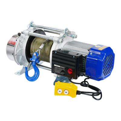 宏工多功能铝壳提升机卷扬机1吨2吨380V起重机升降机吊机家用220V