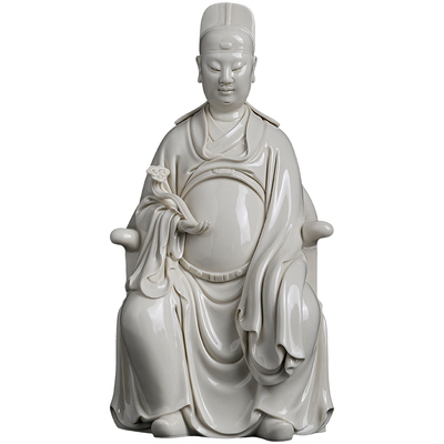 陶瓷文昌帝君神像文曲星书房摆件