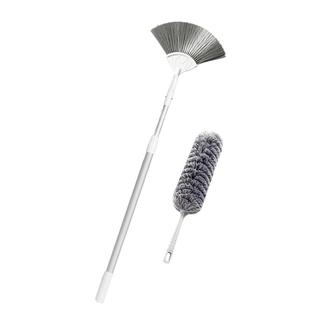 打扫蜘蛛网神器除尘扫灰家用可伸缩天花板扫把大扫除工具鸡毛掸子