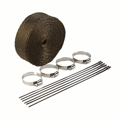 摩托汽车排气管防烫布隔热带