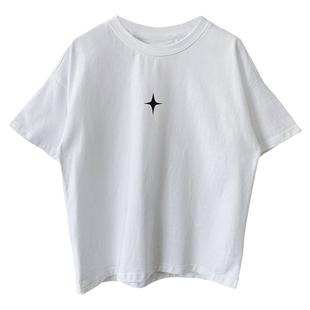 男童简约纯棉短袖t恤新款儿童夏装纯色半袖体恤韩版宽松童装上衣