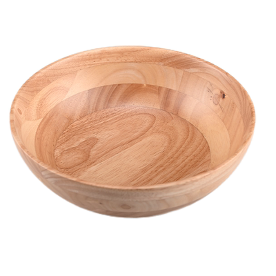 黄先森的早餐日记同款和面揉面盆家用圆形大木盆沙拉木碗面膜碗