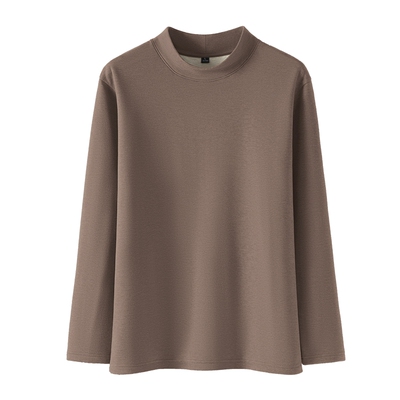 班尼路S&K羊毛绒长袖T恤男秋冬季