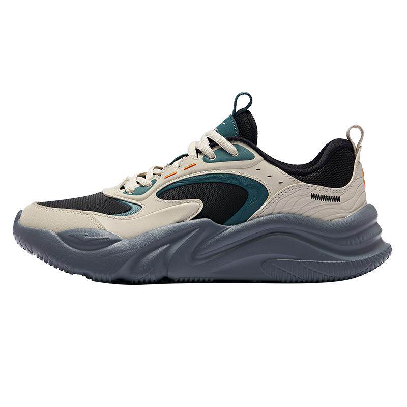 鸿星尔克桀骜男鞋运动鞋春夏季新款网面休闲鞋防滑鞋子厚底跑步鞋